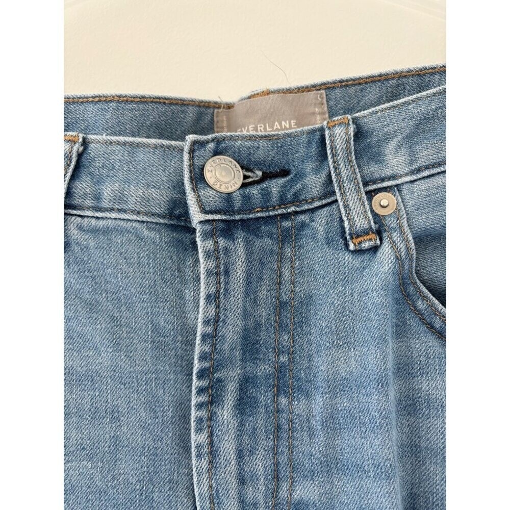 Everlane Womens Regular Fit Light Wash Jeans 27" - Picture 2 of 8